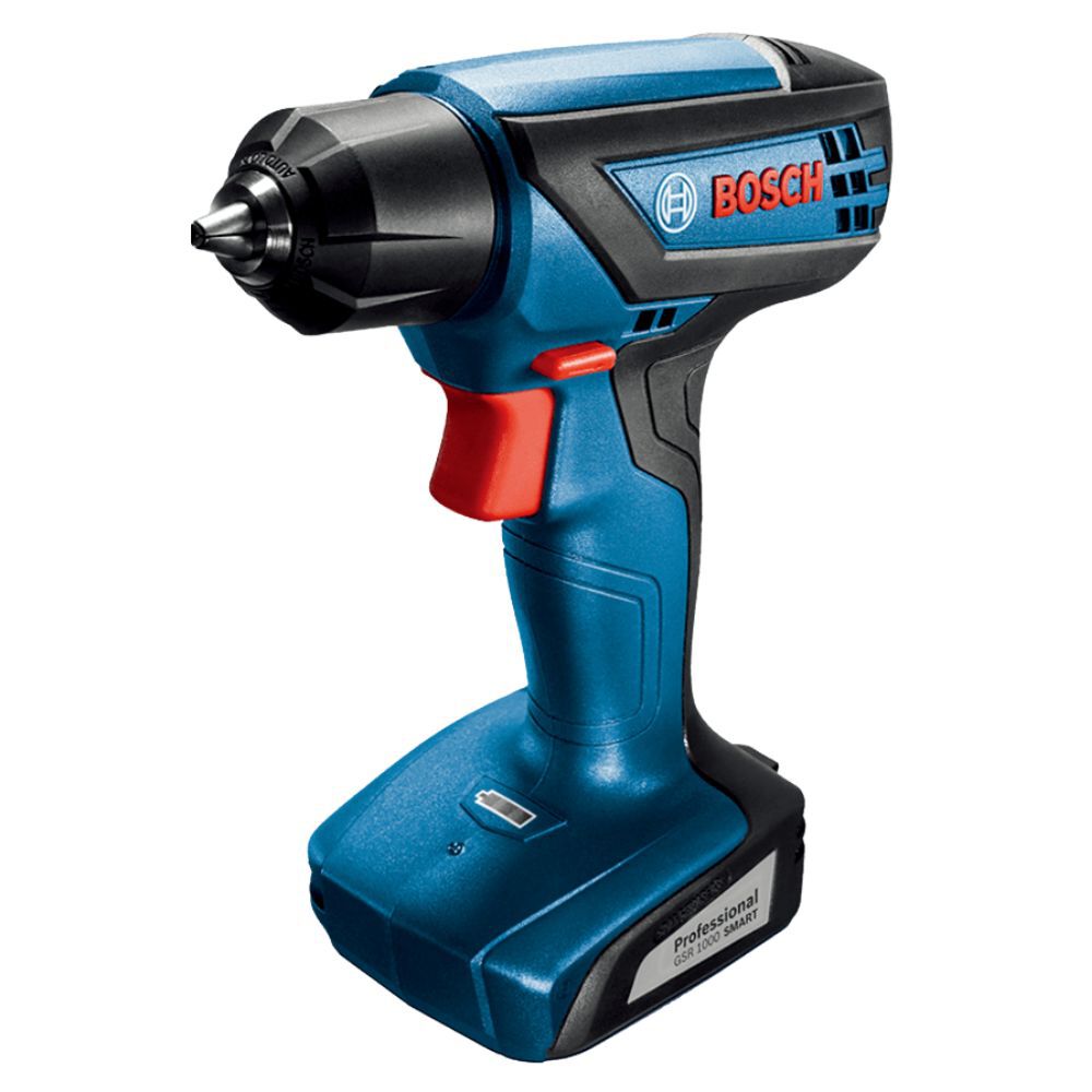 Furadeira e Parafusadeira Smart Bateria GSR 1000 12V e Carregador Bivolt Bosch