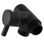 Ducha com Desviador Tokyo 1 Jato Black Addra