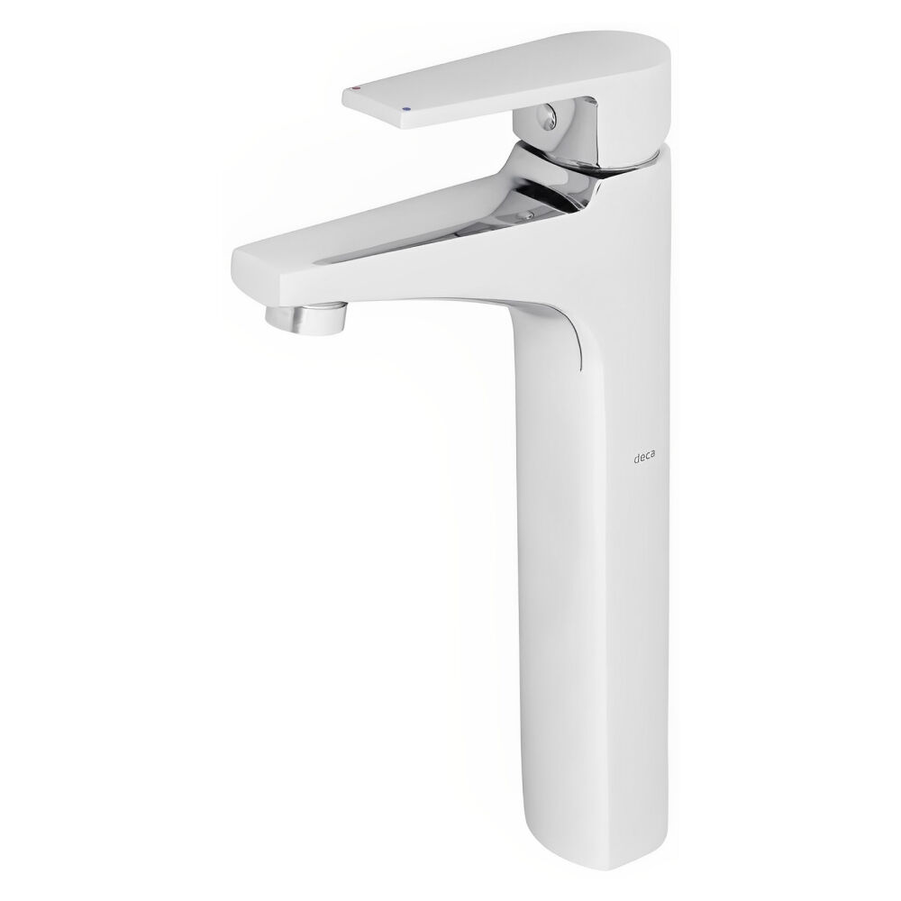 Misturador Monocomando de Mesa Bica Alta para Lavatório Level Cromado Deca