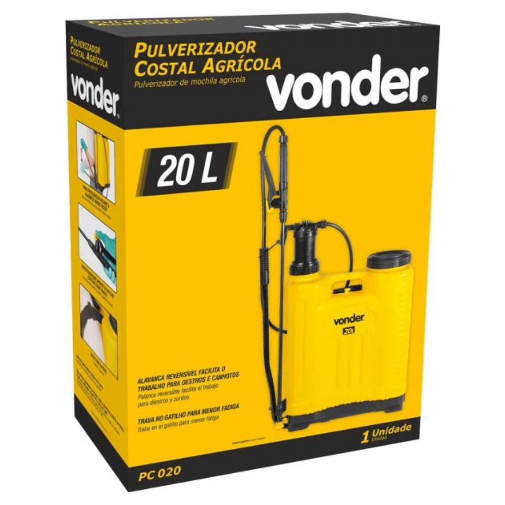 Pulverizador Costal PC020 20L Vonder