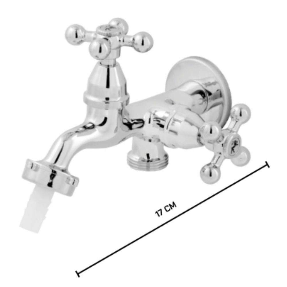 Torneira para Máquina de Lavar 1428 C33 Leão