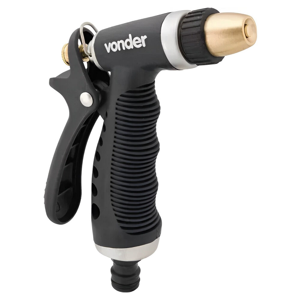 Esguicho Metálico para Jardim Tipo Pistola Vonder