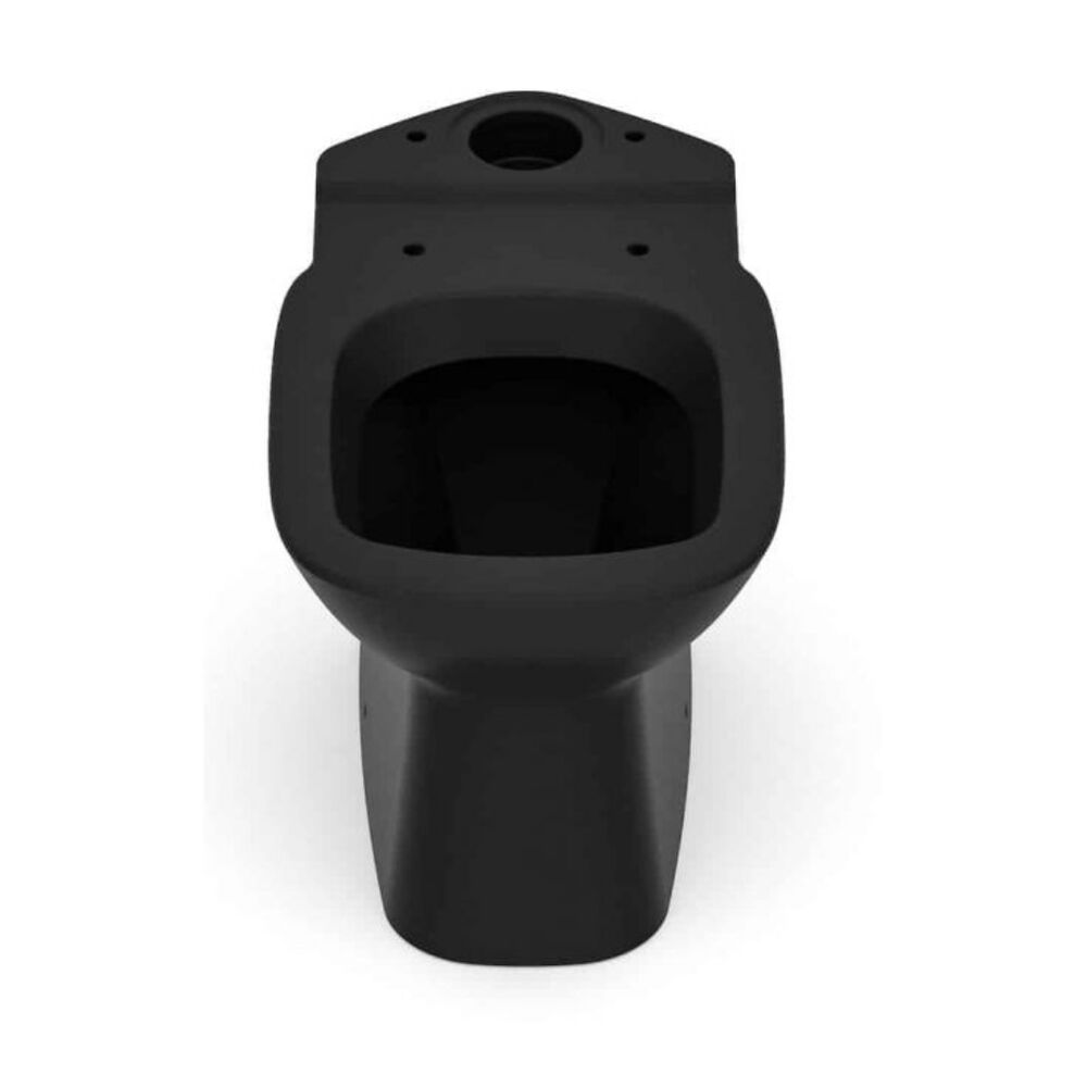Vaso Sanitário para Caixa Acoplada Debba Classic Matte Black Roca