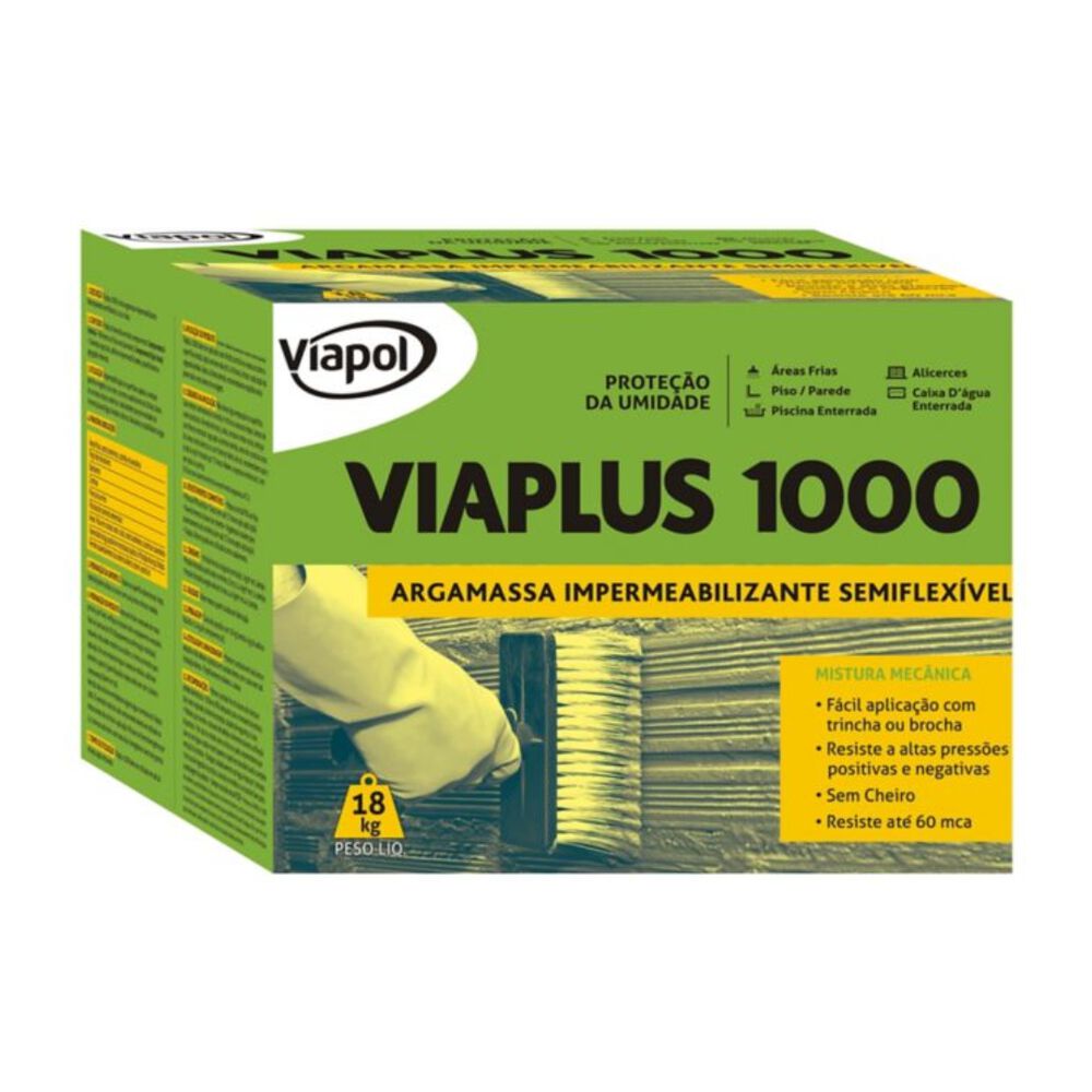 Impermeabilizante Viaplus 1000 18Kg Viapol