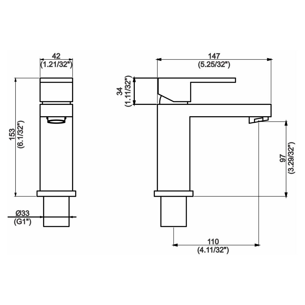 Torneira Misturador Monocomando para Banheiro Preto Fosco Color Flaunt Perflex