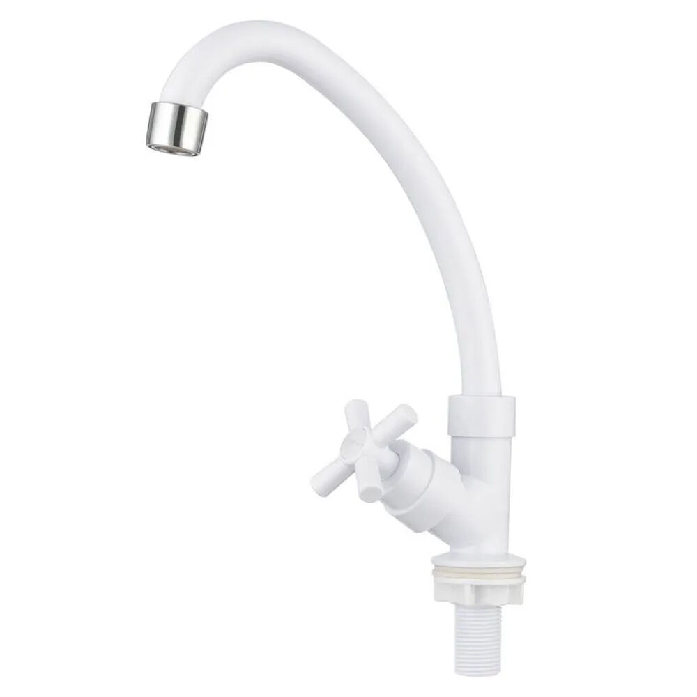 Torneira de Mesa para Banheiro ABS Branco Hidrofama