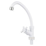 Torneira de Mesa para Banheiro ABS Branco Hidrofama