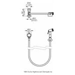 Ducha Higi&ecirc;nica sem Deriva&ccedil;&atilde;o Ice Perflex