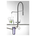 Misturador Monocomando Cozinha Gourmet com Ducha Especial Cromado Lorenzetti