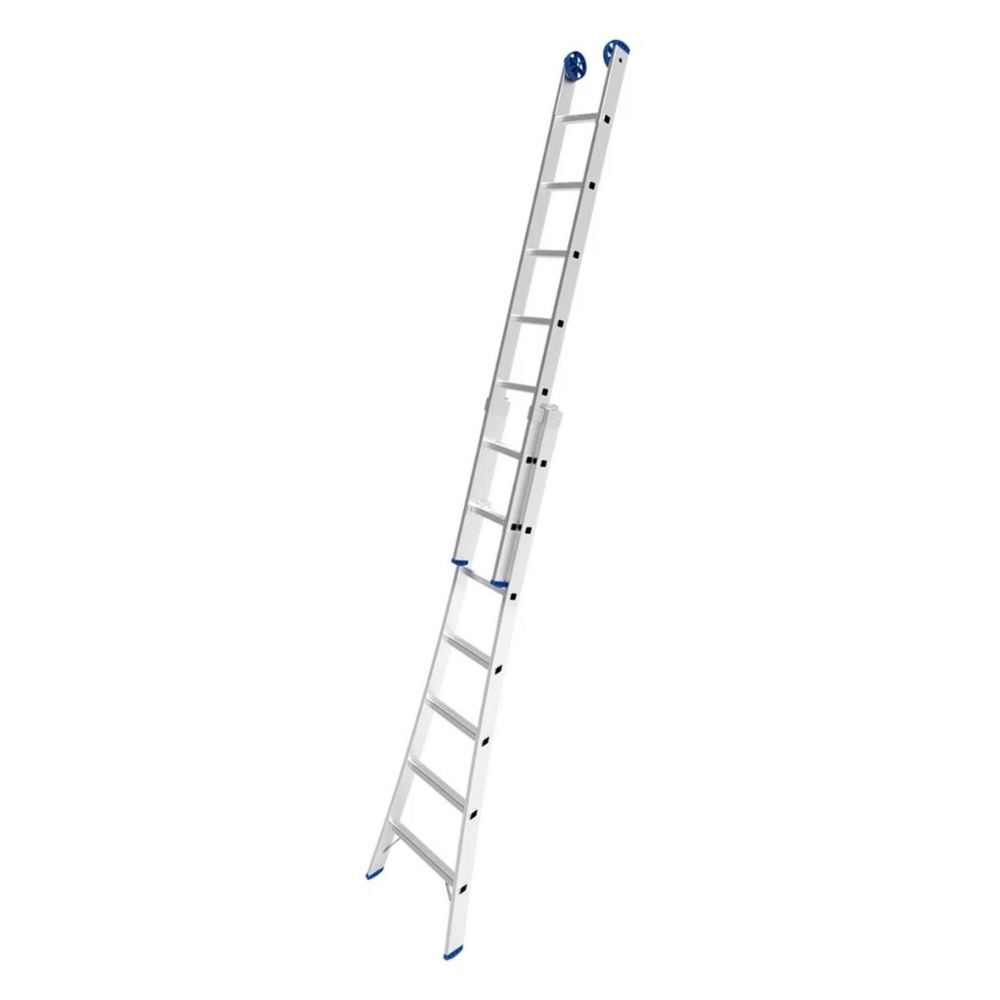 Escada Extensiva 2x7 Alumínio 14 Degraus MOR