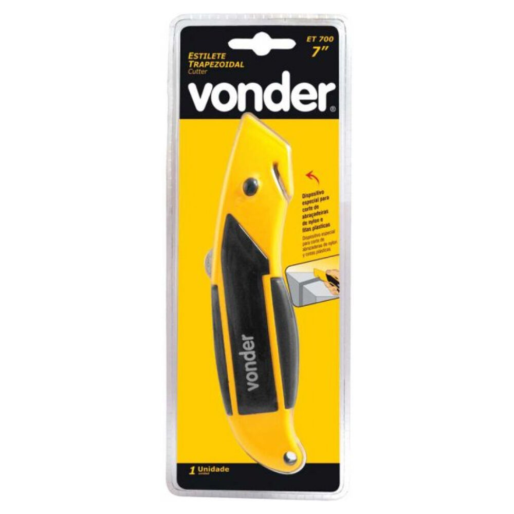 Estilete Trapezoidal 7" 180mm Vonder