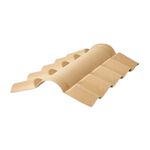 Telha Cumeeira Central Colonial Marfim DVG Precon