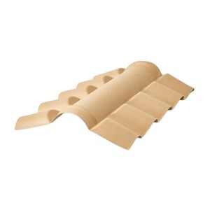 Telha Cumeeira Central Colonial Marfim DVG Precon