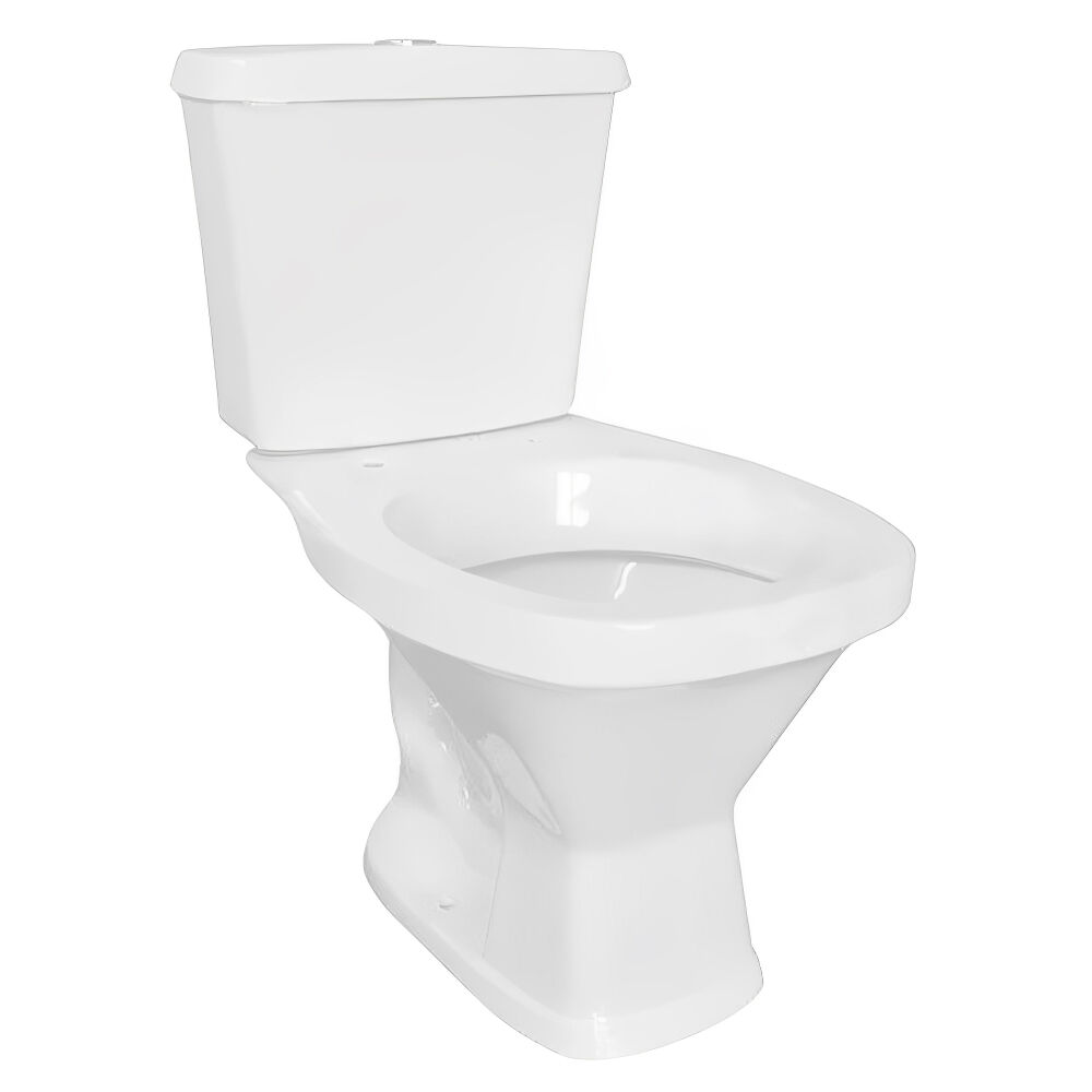 Kit Vaso Sanitário com Caixa Acoplada Valentina Branco Casa Santamarina