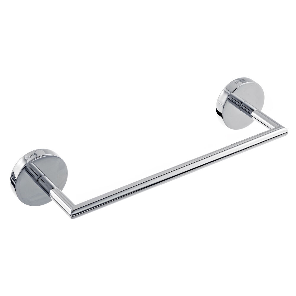 Porta Toalha Barra Disco 20cm Cromado Deca