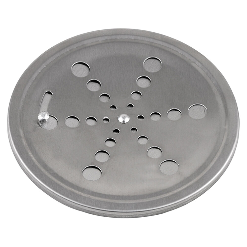 Grelha Rotativo Redonda Aço Inox 430 15x15cm 19015 Leão