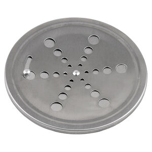 Grelha Rotativo Redonda Aço Inox 430 15x15cm 19015 Leão Grelha Rotativo Redonda Aço Inox 430 15x15cm 19015 Leão