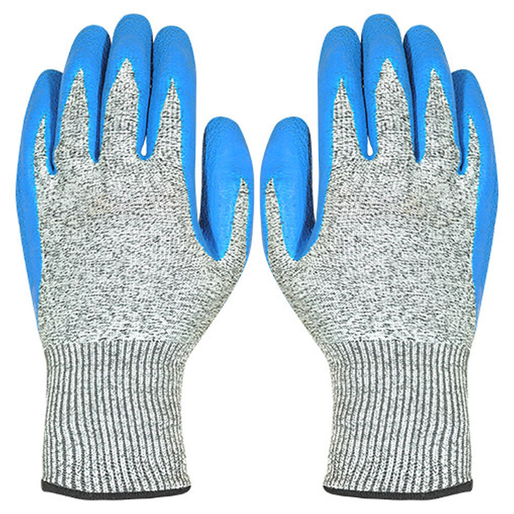 Luva Resistente ao Corte Banho Látex Natural N° 9 CA 34131 Plastcor