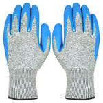 Luva Resistente ao Corte Banho Látex Natural N° 9 CA 34131 Plastcor