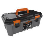 Caixa de Ferramentas Tática 18,3" Cinza Metasul