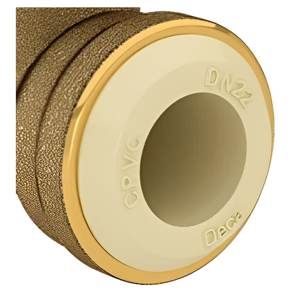 Base Registro de Pressão MVS para CPVC 22mm Bruto Deca