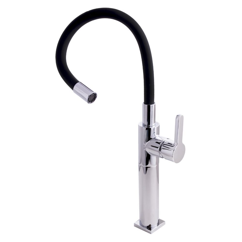 Torneira Misturador Monocomando para Cozinha Dom Color 2256 Preto Perflex