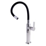 Torneira Misturador Monocomando para Cozinha Dom Color 2256 Preto Perflex