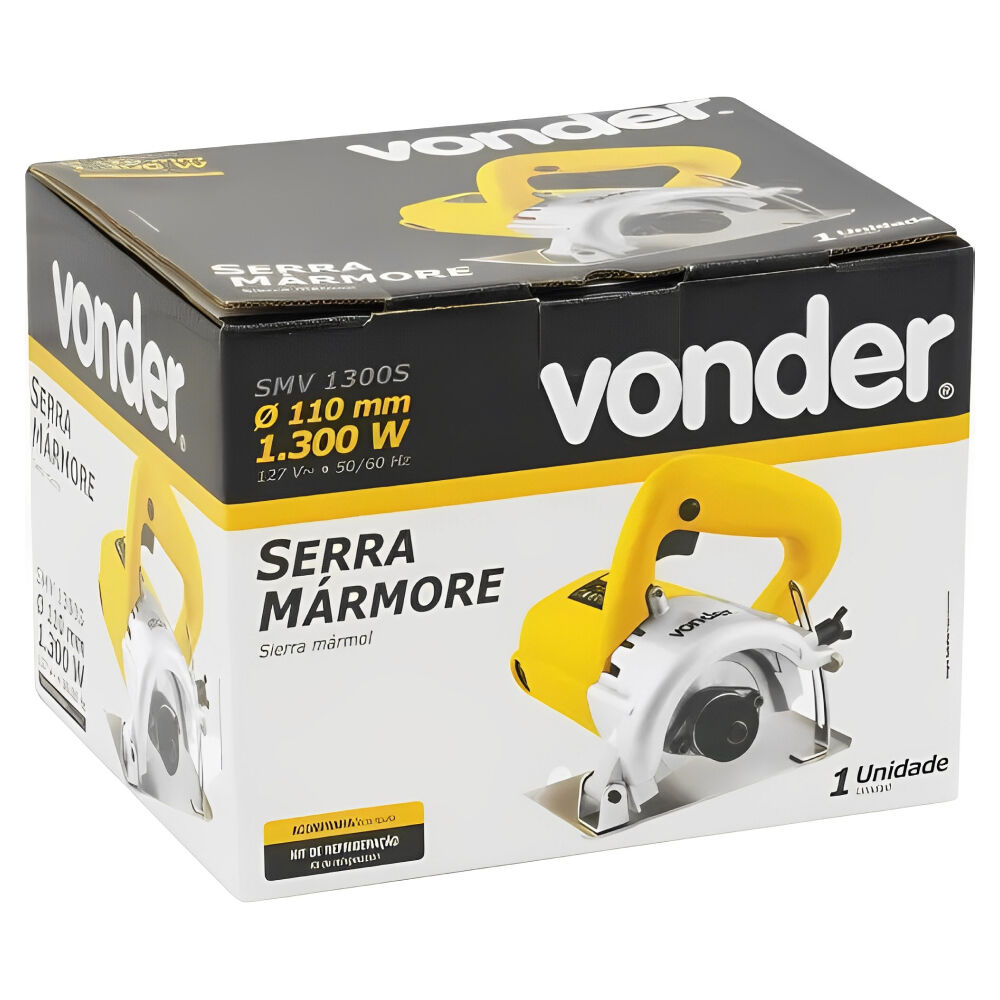 Serra Mármore 4.3/8" 1300W SMV1300 Vonder
