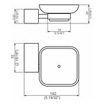 Saboneteira de Vidro Actual Perflex
