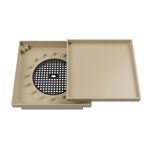 Ralo Oculto Universal Quadrado 15x15cm Astra