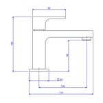 Torneira de Mesa Unic Black Matte Deca