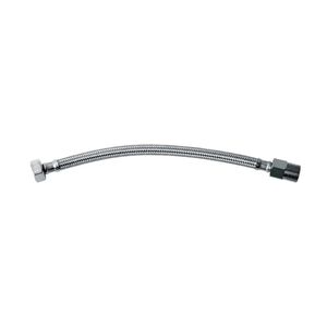 Engate Flexível 40cm 1/2 com Canopla Inox Roca Engate Flexível 40cm 1/2 com Canopla Inox Roca