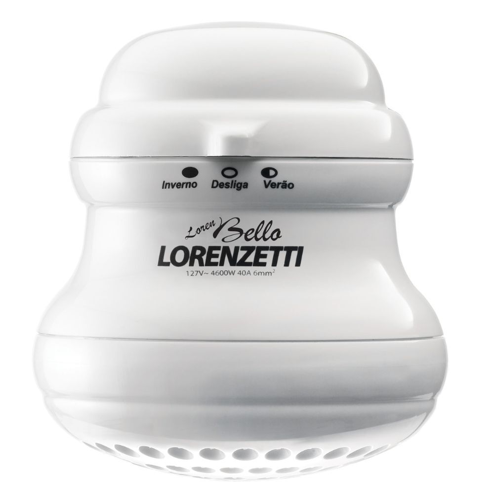 Chuveiro Lorenzetti Loren Bello Ultra Multitemperaturas Branco