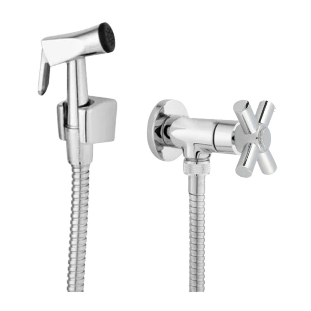 Ducha Higiênica 1/4 de Volta C31 Metal Cromada Aplic