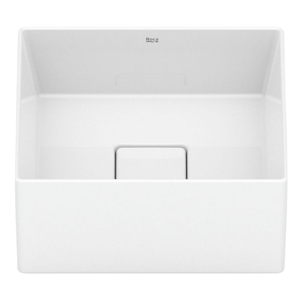 Cuba de Apoio para Lavatório T3 Terra 30x30cm Branco Roca