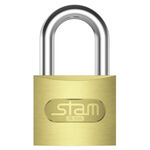 Cadeado Latonado Zamac E-Coat Stam