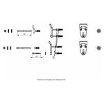 Conjunto Fixação Tanque Std Perflex