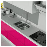 Cuba e Meia Premium de Embutir Inox Alto Brilho N3 1.5C Ghelplus