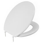 Assento Sanitário Almofadado Slim Branco Astra