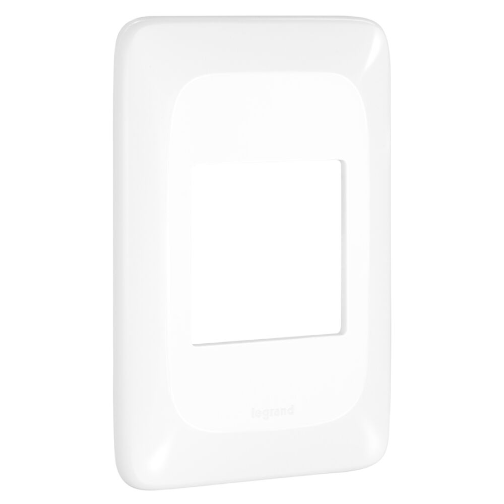 Placa para Interruptor 2 Módulos Pop 4x2 Branca Legrand