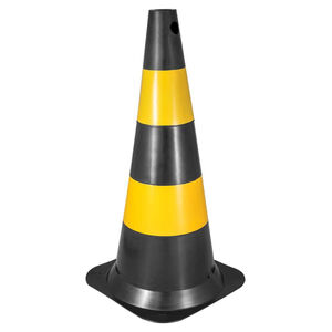 Cone de Sinalização 75cm em Polietileno Vonder