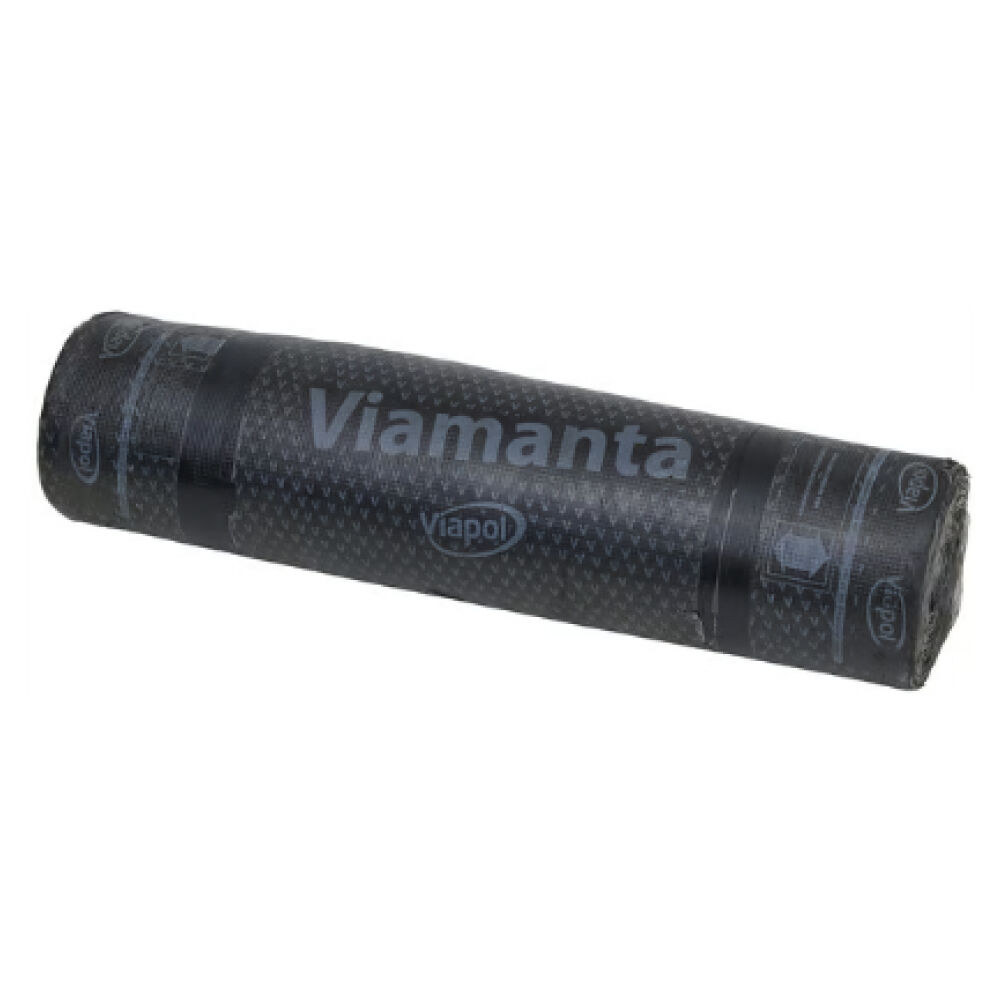 Manta Asfáltica Viamanta Poliéster 4mm Rolo de 10m Viapol