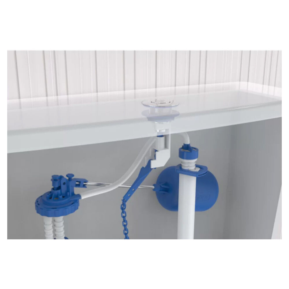 Acionador Superior para Caixa Acoplada Cromado Blukit
