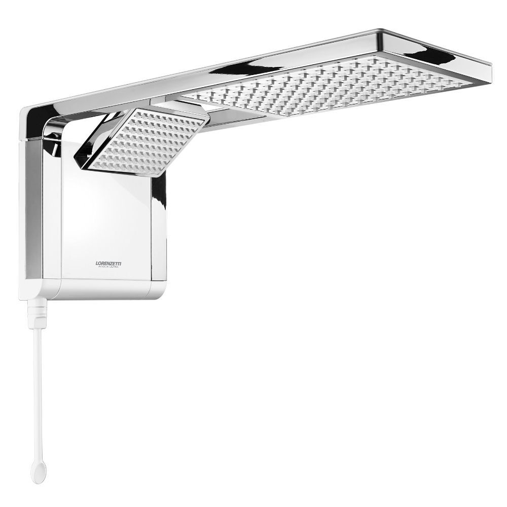 Chuveiro Lorenzetti Acqua Duo Ultra Eletrônico Branco/Cromado