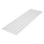 Telha Translúcida de Fibra de Vidro 244x110cm Incolor Afort