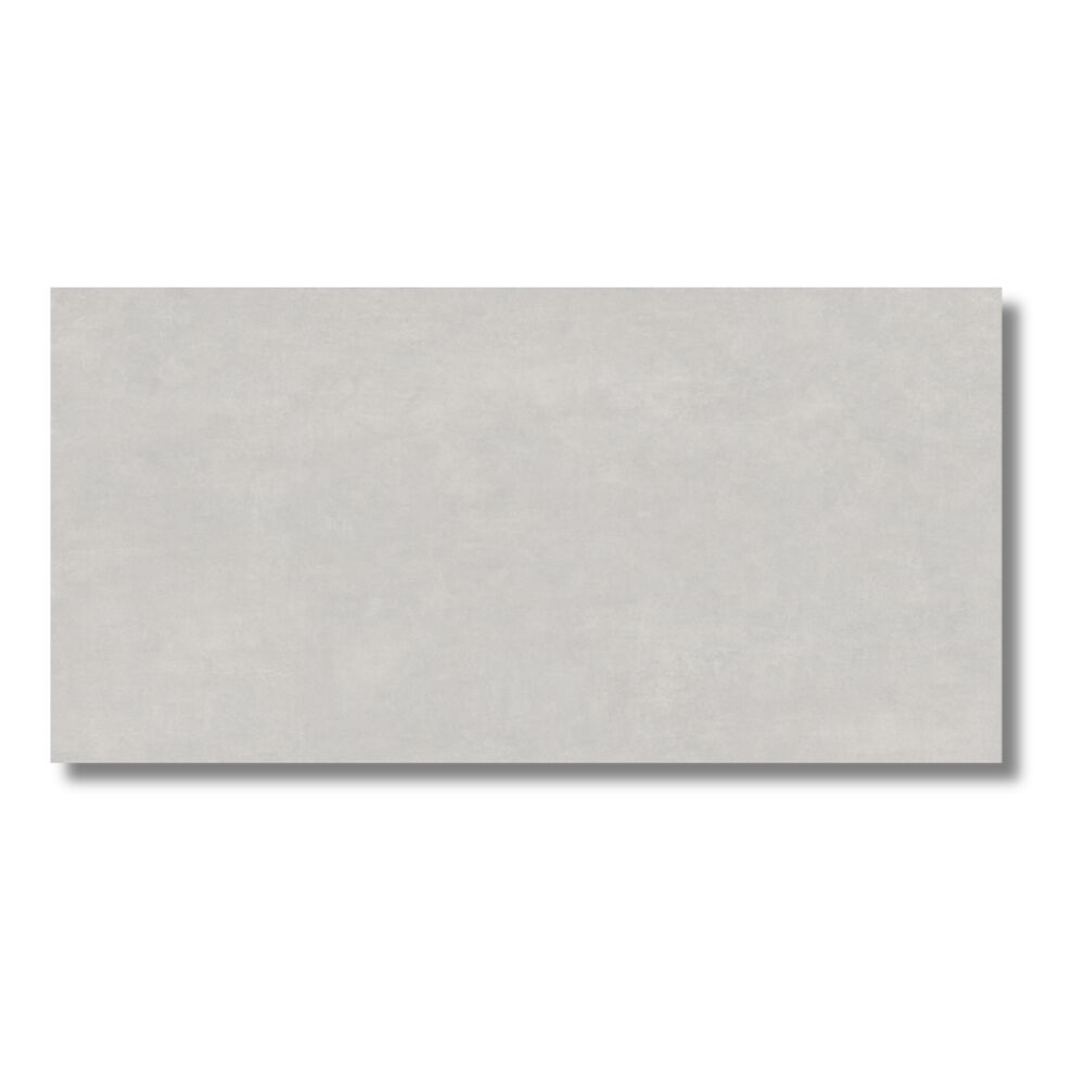 Porcelanato Cimentício Acetinado Borda Retificada 62x121cm Cimento Gris Damme (Caixa com 2,25m²)