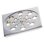 Grelha Quadrada Fecho 10cm Perflex