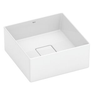 Cuba de Apoio para Lavatório T3 Terra 30x30cm Branco Roca Cuba de Apoio para Lavatório T3 Terra 30x30cm Branco Roca