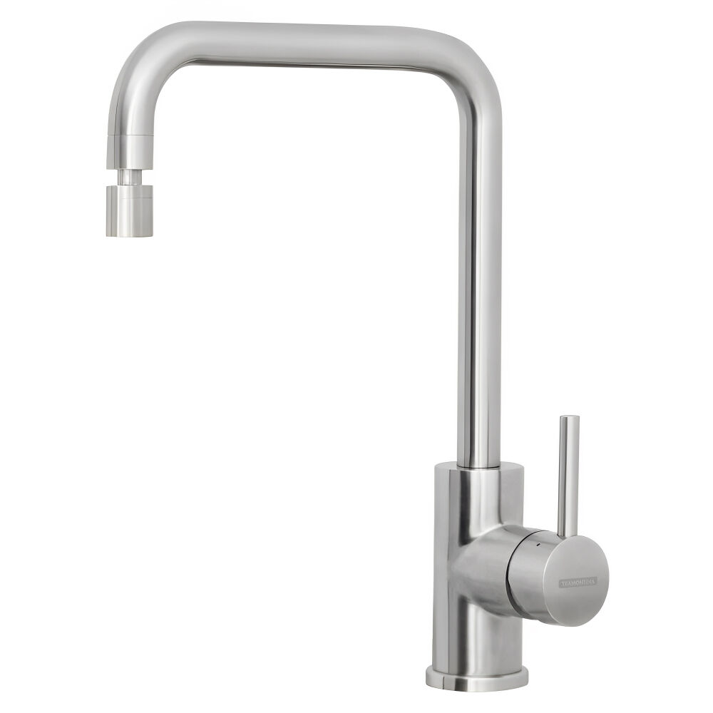 Misturador Monocomando Angolare Aço Inox Tramontina