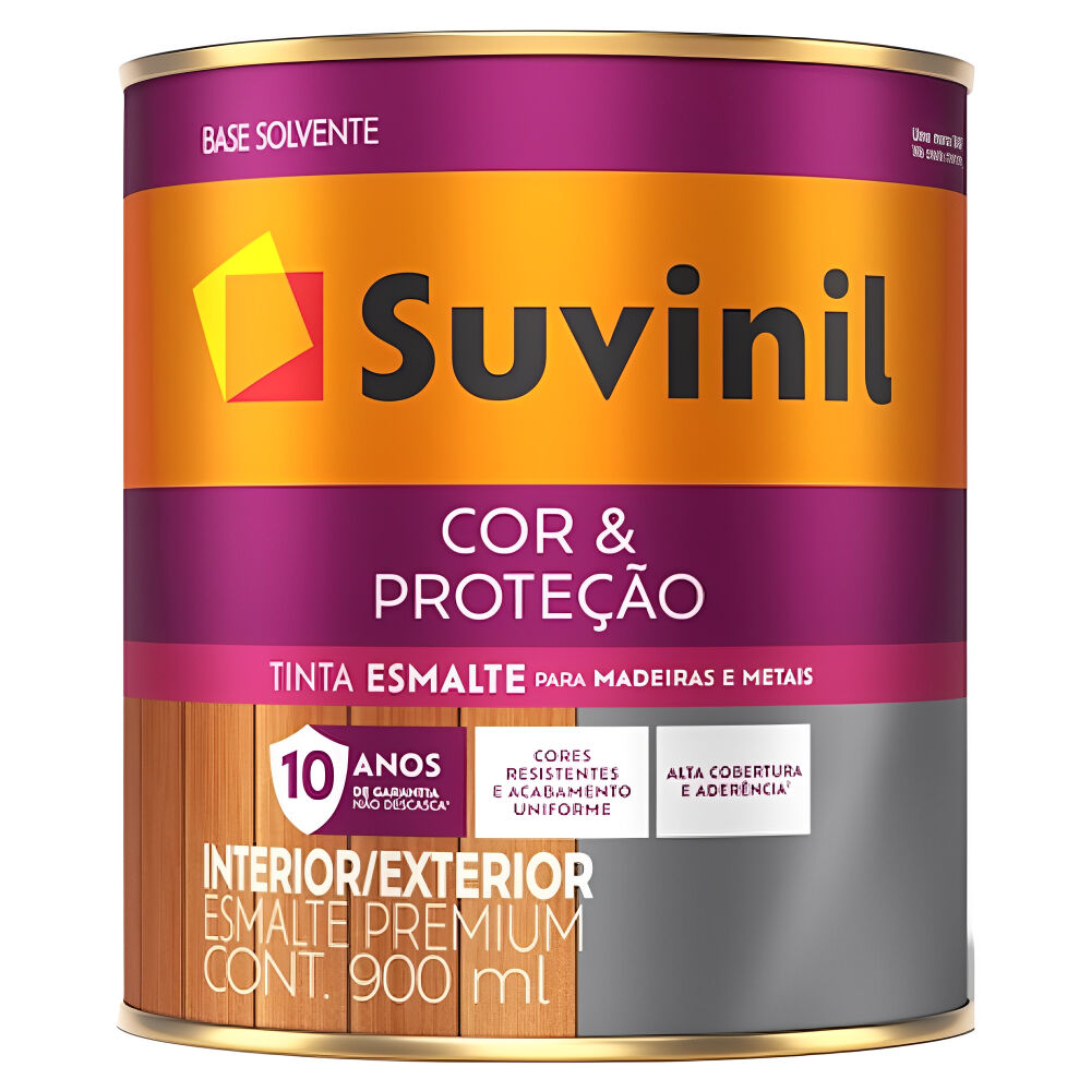 Esmalte Sintético Fosco Premium Cor & Proteção 900ml Suvinil